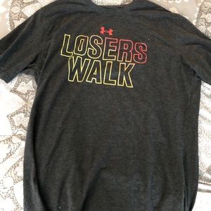 Under armor gym cotton shirt MENS